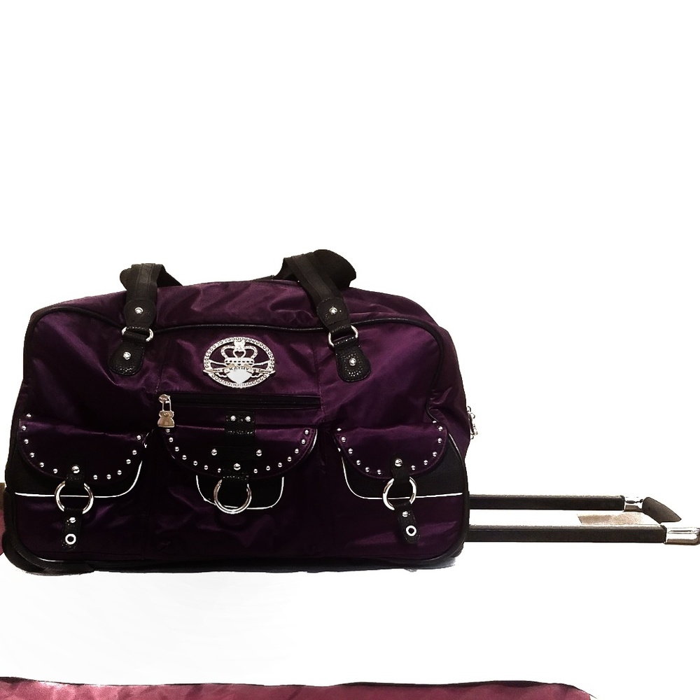 Wheeled Luggage Bag by Kathy Van Zeeland